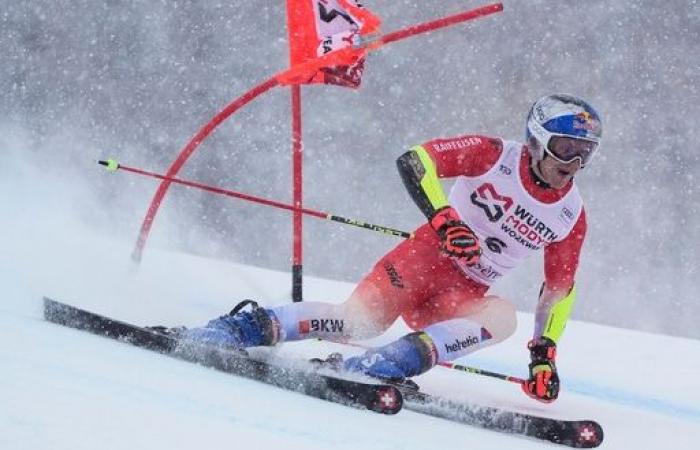 El campeón olímpico de esquí Odermatt gana la GS afectada por el clima y empata con el corredor estadounidense Ligety en 24 victorias en su carrera