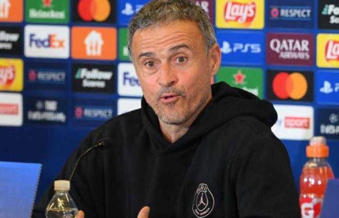 Luis Enrique se muestra optimista ante el PSG-OL (Ligue 1)