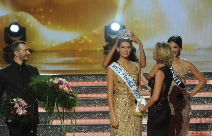 Jean-Pierre Foucault, Kev Adams, Patrick Bruel, Camille Cerf: en diciembre de 2014, se celebró en Orleans la elección de Miss Francia