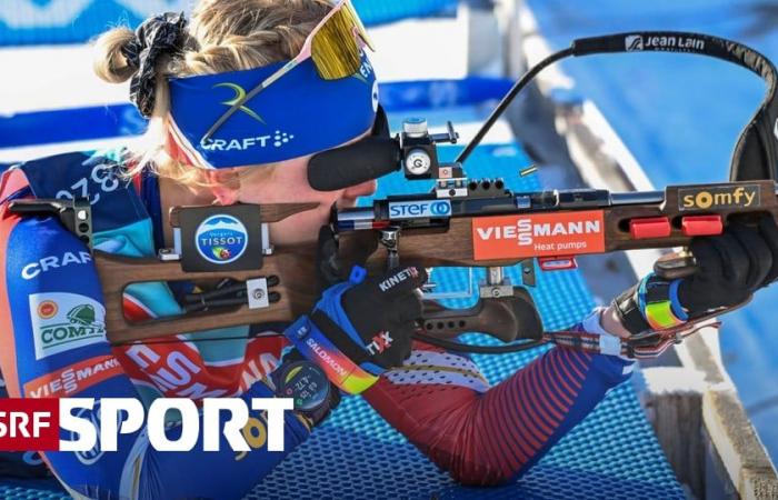 Biatlón: Copa del Mundo Hochfilzen – Jeanmonnot extasiado – Las mujeres suizas fallan los nervios – Deporte