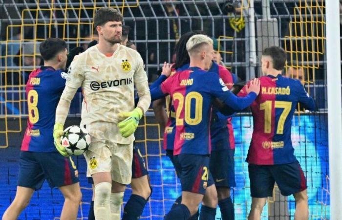 “Al final fuimos demasiado ingenuos”: se queja el portero del BVB Kobel tras la derrota ante el Barcelona