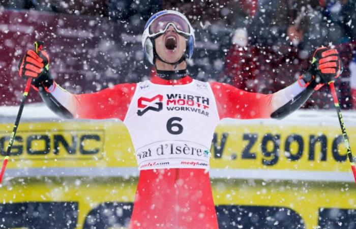 Esquí alpino. Una tormenta a mitad de ronda, Odermatt vuelve a estar en cabeza, los franceses decepcionan… ¿Qué podemos recordar del gigante de Val d’Isère?