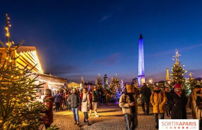 El Mercado de Navidad de la Place de la Concorde, el mercado mágico frente a los Campos Elíseos de París