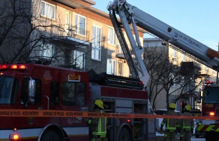 Incendio y corte de energía en el distrito de Limoilou