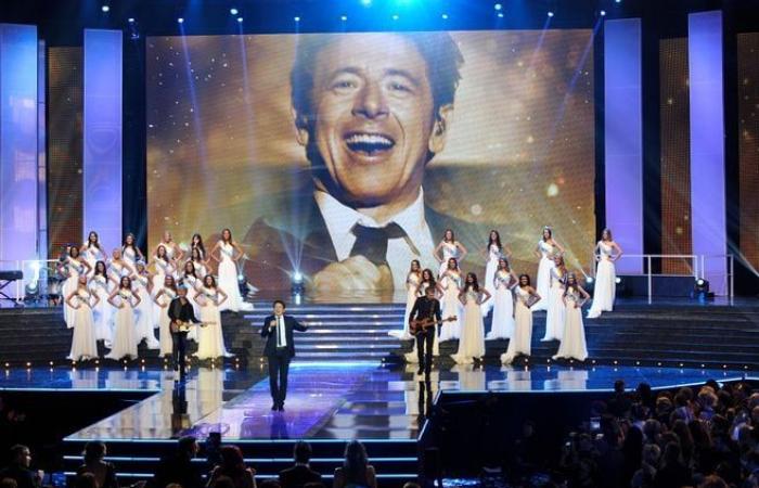 Jean-Pierre Foucault, Kev Adams, Patrick Bruel, Camille Cerf: en diciembre de 2014, se celebró en Orleans la elección de Miss Francia