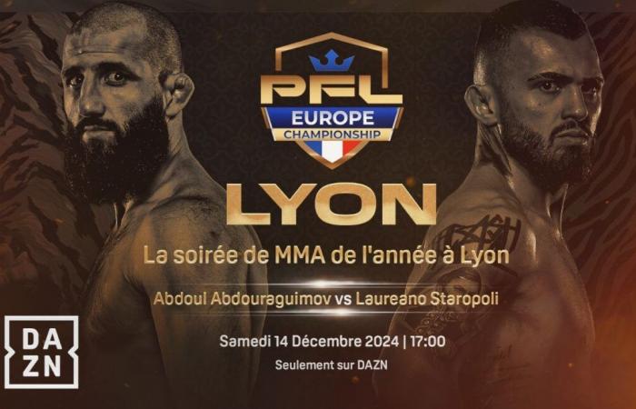 Este buen plan de DAZN para seguir el evento de MMA de la semana en Francia