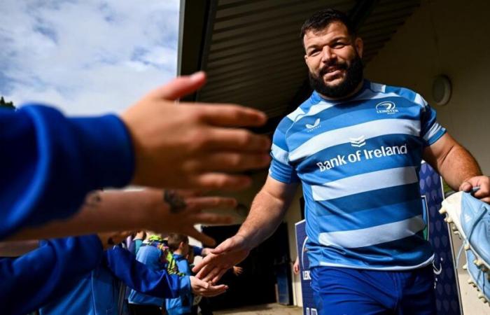 “Sin embrollos” en Clermont antes de encontrar a Rabah Slimani, ahora pilar de Leinster