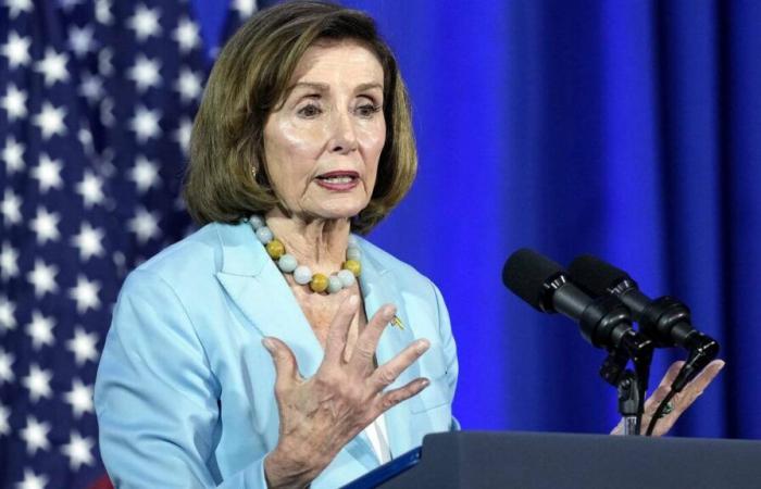 Nancy Pelosi resultó herida durante un viaje a Luxemburgo