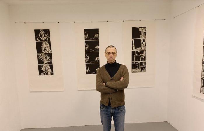 Rodez. Las xilografías grabadas de Olivier Deprez en la galería Réplique