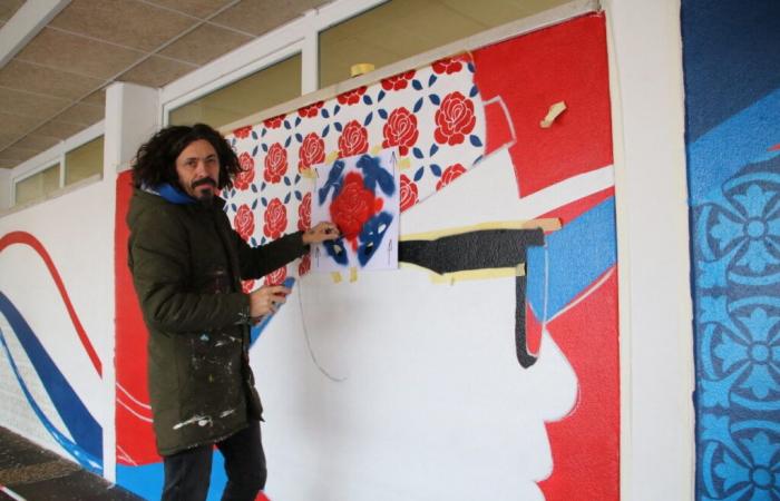 En este colegio de Évreux se creó un fresco monumental sobre el laicismo