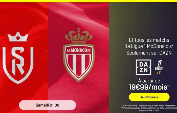 El grupo del AS Monaco para el viaje a Reims