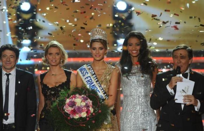 Jean-Pierre Foucault, Kev Adams, Patrick Bruel, Camille Cerf: en diciembre de 2014, se celebró en Orleans la elección de Miss Francia