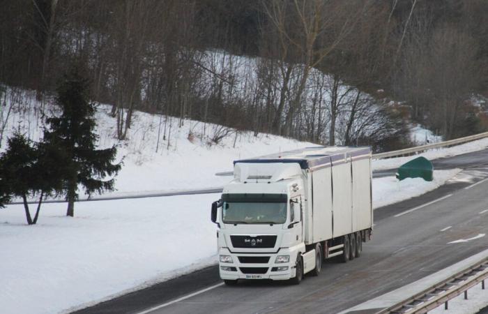 Mal tiempo. Una parte de la RN88 está cerrada a los vehículos pesados ​​en Lozère