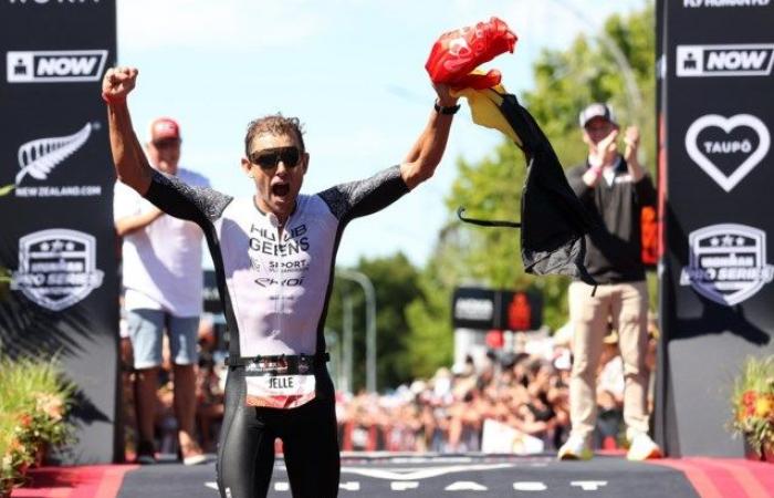 Jelle Geens es el primer belga en proclamarse campeón mundial de medio Ironman