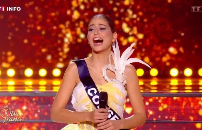 Miss Francia 2025: el momento de soledad de una Miss ante una pregunta es uno de los momentos más llamativos de la velada