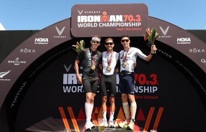 Jelle Geens es el primer belga en proclamarse campeón mundial de medio Ironman