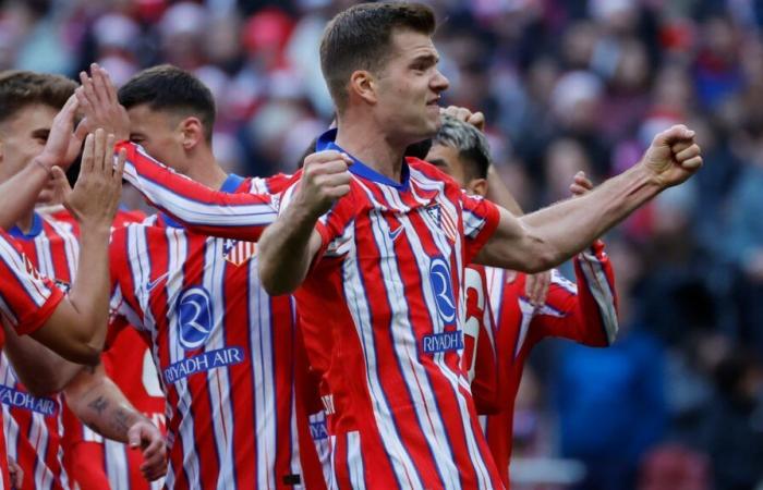 Atlético- Getafe. Atlético ya cuenta hasta once