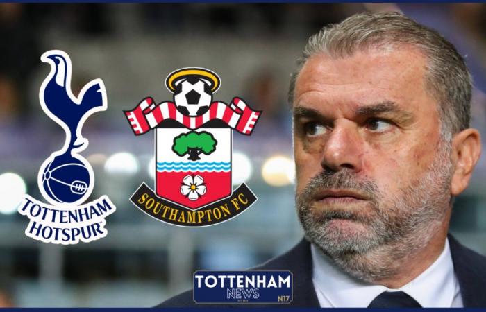 Postecoglou hará tres cambios en el Tottenham ante el Southampton