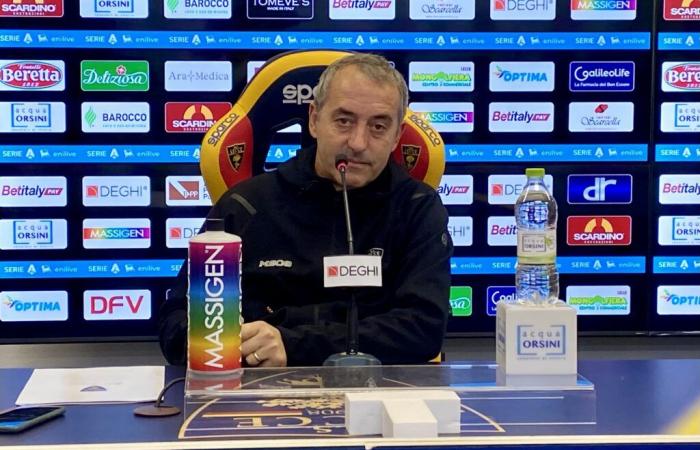 Giampaolo: “Tengo los jugadores contados. Espero buena suerte, tal vez lo resolvamos”.