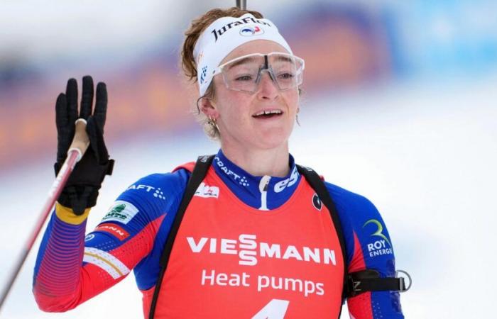 Hochfilzen – Persecución femenina – Lou Jeanmonnot, objetivo lunar