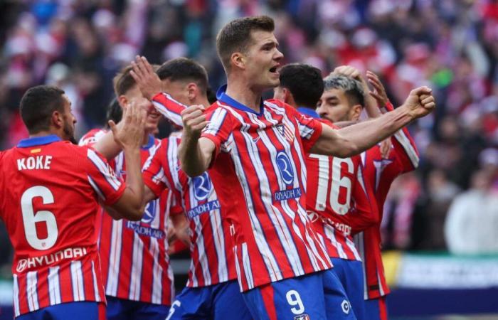 LaLiga: Sorloth, el salvador, el Atlético supera al Getafe y se sitúa en la cima conjunta