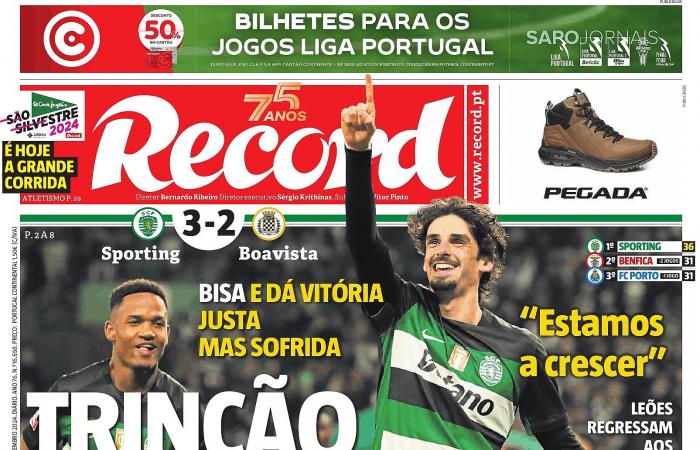 Revista de prensa: Trincão salvador – Fútbol