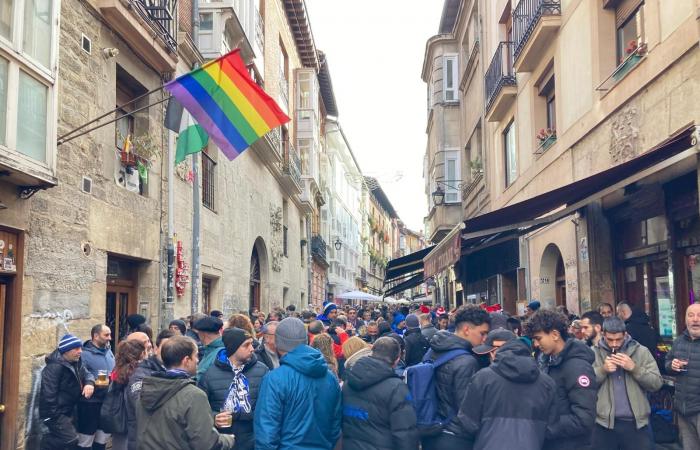 La fiesta del derbi vasco toma Vitoria-Gasteiz