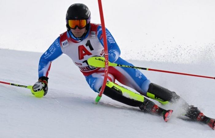 Steven Amiez lidera la primera ronda del slalom de Val d’Isère