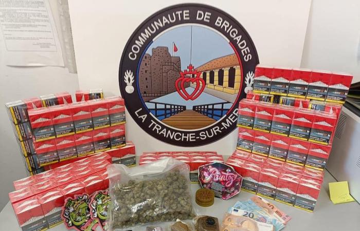 Gendarmería de La Tranche-sur-Mer Vendée. Desmantelamiento del narcotráfico…. (Ed. Les Sables-d’Olonne)