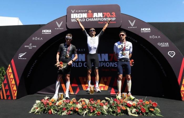 Jelle Geens es el primer belga en proclamarse campeón mundial de medio Ironman