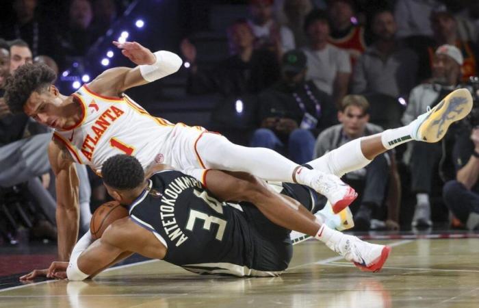 El bloqueo de Giannis al final del juego es el tipo de ‘jugadas ganadoras’ que los Bucks necesitaban en la semifinal de la Copa de la NBA