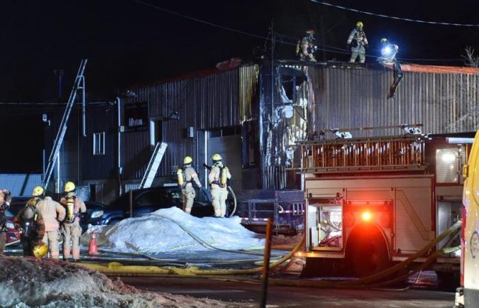 Una empresa víctima de un incendio provocado en Montreal