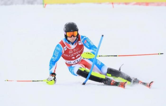 Steven Amiez lidera la primera ronda del slalom de Val-d’Isère