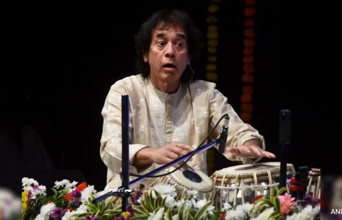 La leyenda de la tabla Zakir Hussain es crítica: “Pedimos oraciones”, dice su sobrino