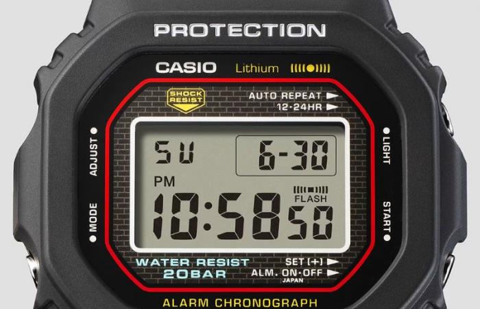 El precio y el mes de lanzamiento de Casio G-Shock DW5000R en EE. UU. ya están confirmados