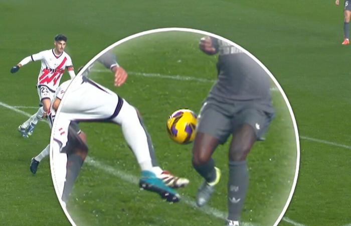 ¿A Vinicius le negaron un penalti en el partido entre Real Madrid y Vallecano? | deportes