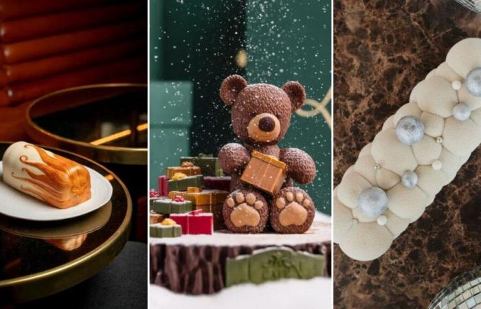 12 troncos navideños para impresionar la mesa este año en París