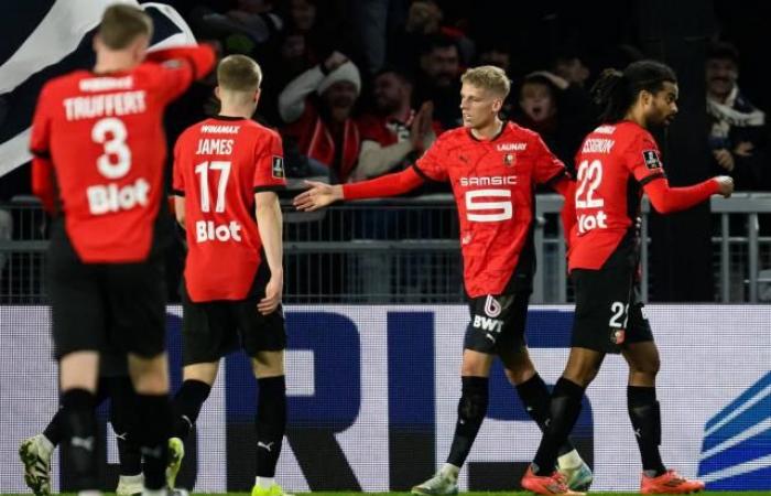 Rennes vence a Angers sin convencer, Estrasburgo vence a Le Havre