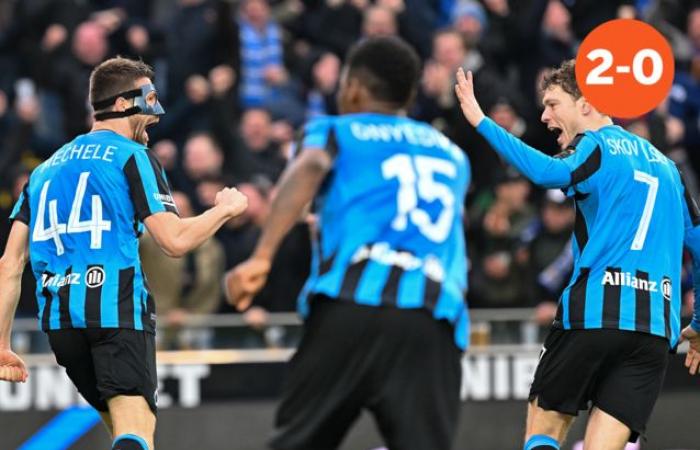 El Club Brugge sigue avanzando: los azul-negros ahora también superan al Genk y se acercan a un punto del Limburgers