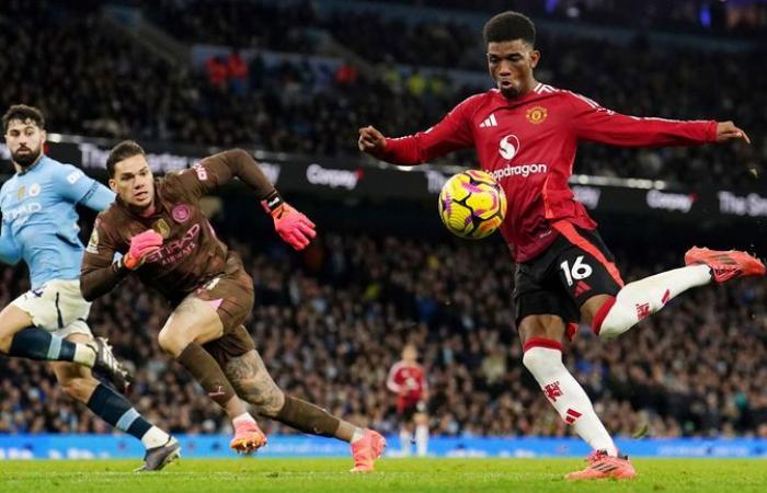 Man City 1-2 Man Utd: Amad Diallo anota el gol de la victoria mientras la remontada tardía de Rubén Amorim profundiza los problemas de Pep Guardiola | Noticias de futbol