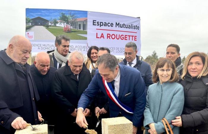 Primera piedra de la residencia mutualista de personas mayores: “Un día magnífico para Labastide-Saint-Pierre”