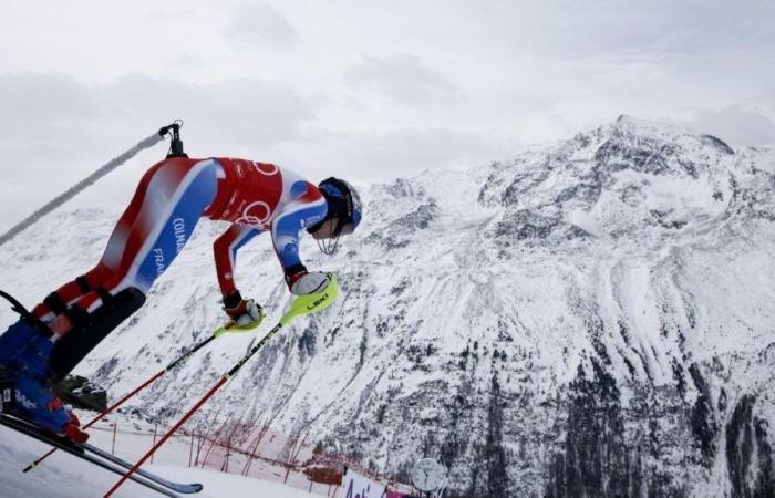 La fuerte caída de Clément Noël en el slalom gigante de Val D’Isère