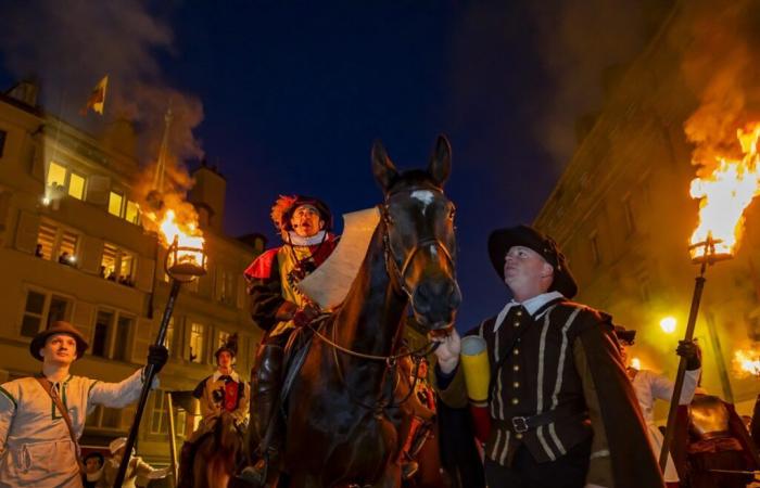 La histórica procesión Escalade cierra el fin de semana en Ginebra