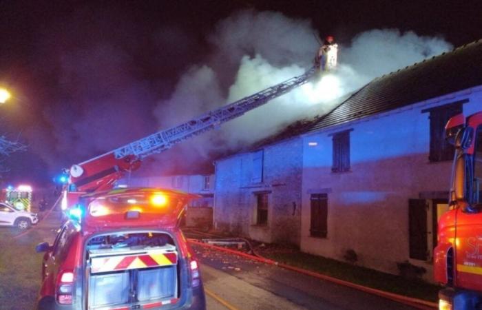 Un hombre muere en el incendio de su casa, su esposa envenenada