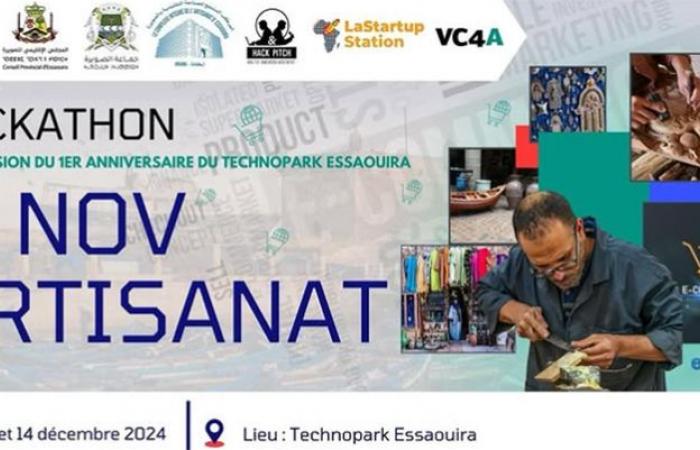 Hackathon “E. NOV Artisanat”: tres soluciones digitales premiadas para impulsar la artesanía local en Essaouira