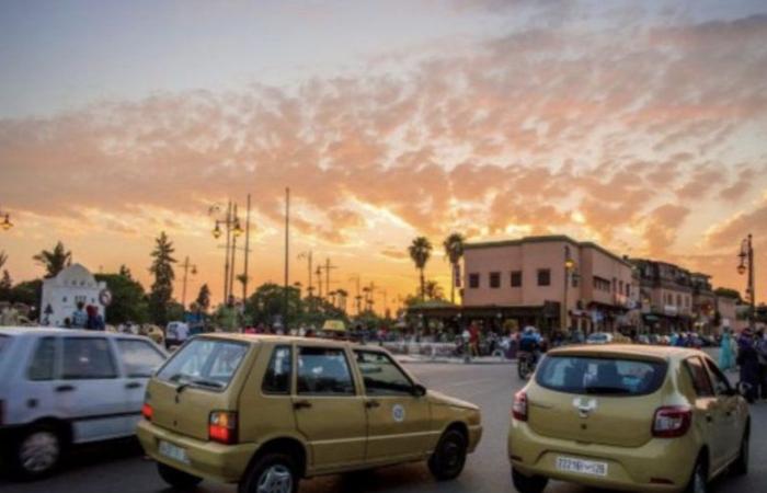 Marrakech: los taxis rugen