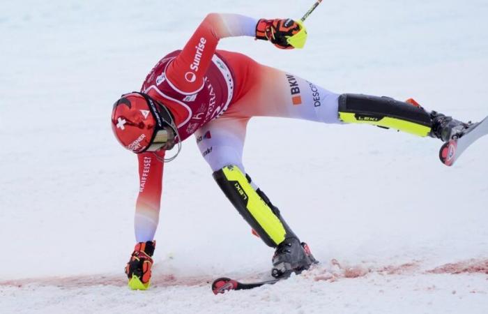 Kristoffersen gana, Meillard sube al tercer escalón del podio – rts.ch