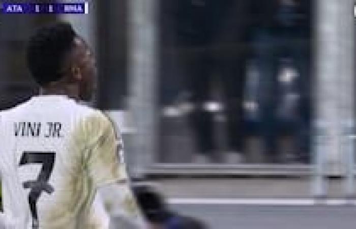 Numerito, tarjeta y sanción: Vinicius no estará ante el Sevilla