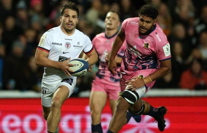 Toulouse devora a Exeter y sigue aterrorizando a Europa