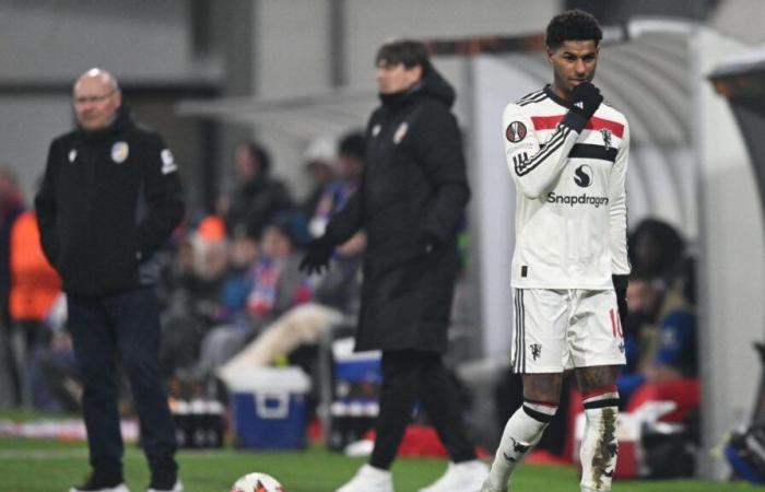 Marcus Rashford quedó fuera del plantel del Man United para el derbi